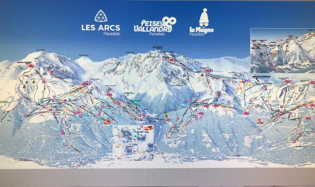 Résidence le Rami Les coches La Plagne Esterno foto